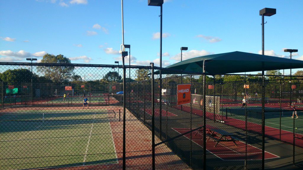 Morningside Tennis Centre - Superleague action