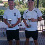 Men's Doubles Champions Matthew Webb and Matthew Hulme